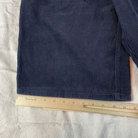 Vintage Solo Semore Shorts Mens 30 Blue Corduroy Made in USA Surf Skate NWT Logo - Picture 11 of 11